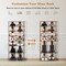 7-Tier Dual 14 Pair Shoe Rack Free Standing Concise Shelves Storage